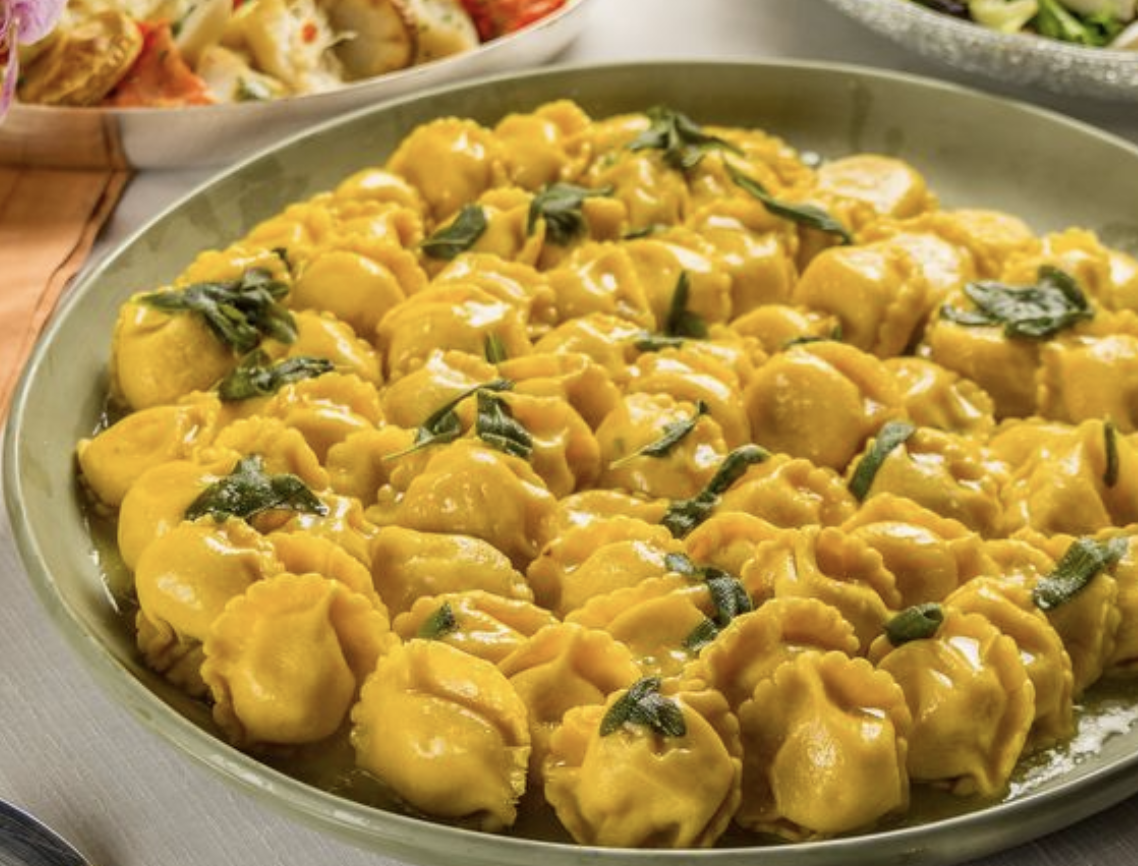 Massa artesanal — refratário de vidro com 2kg (serve 5 pessoas)