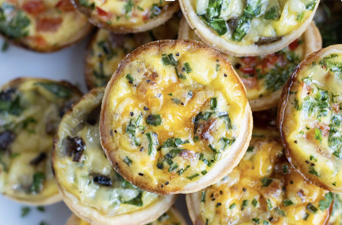 Salgados de forno especiais (para aquecer em casa)
